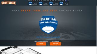 Sportsdeck.com | Dream Team - AFL | Fantasy AFL 2018