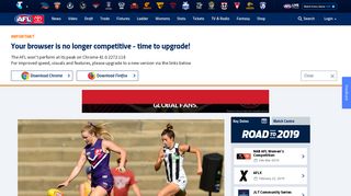 AFL - News, Fixtures, Scores & Results - AFL.com.au