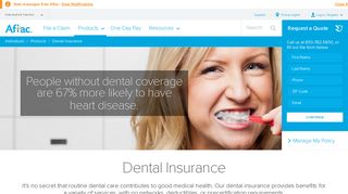 Supplemental Individual Dental Insurance Policy | Aflac