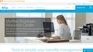 MyAflac Employer Resource Center | Aflac