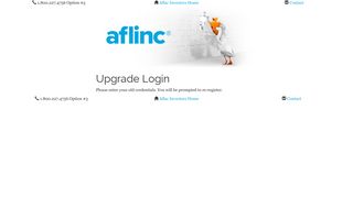 Upgrade Login - Linkstar - Aflac