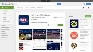 AFL Live Official App - Apps on Google Play