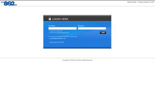 Welcome to AFM Local 802 :: Login Page