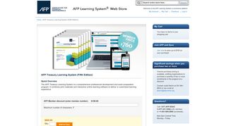 AFP Treasury Learning System (Fifth Edition)