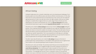 AfricanLove.com