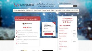 AfroRomance Review January 2019 - Just Fakes or Real Dates ...