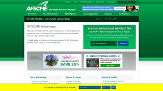 AFSCME | AFSCME Advantage