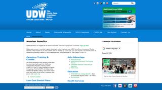 Member Benefits - UDW – The Homecare Providers Union - AFSCME ...