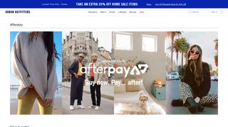 Afterpay - Urban Outfitters