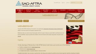 Membership - SAG-AFTRA Federal Credit Union
