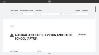 Australian Film Television and Radio School (AFTRS) | AGDA Awards
