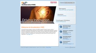 Welcome to AccelerationVMS - AgileOne - agile1.com
