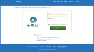 Login | AG Direct Hail Insurance Ltd