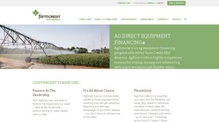 Ag Direct® Equipment Financing | Farm Credit Mid-America