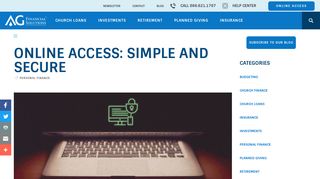 Online Access: Simple and Secure | AG Financial Solutions