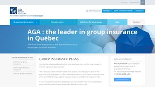 AGA: the group insurance plan design specialist