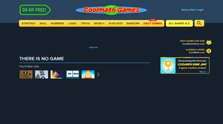 There Is No Game - Play it now at Coolmath-Games.com