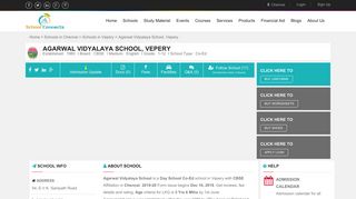 Agarwal Vidyalaya Matriculation Higher Secondary School, Vepery