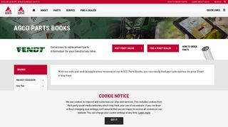 Parts Books - AGCO Parts and Service