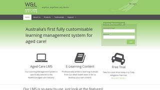Aged Care Learning - W&L Online Aged Care Learning