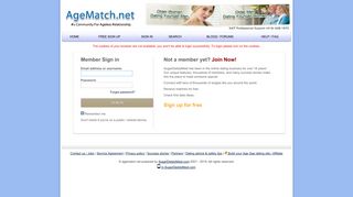 Sign In - Age match dating sites | Dating younger women & Dating ...