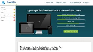 agenciapublicadeempleo.sena.edu.co SEO scan - RankWise SEO