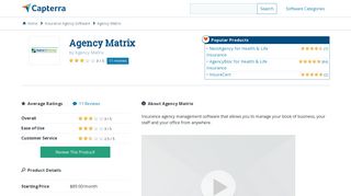 Agency Matrix Reviews and Pricing - 2019 - Capterra