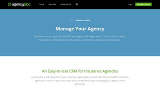 Manage Your Insurance Agency with AgencyBloc