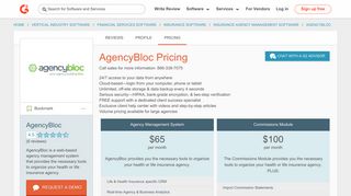 AgencyBloc Pricing 2019 | G2 Crowd