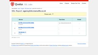 SSL Server Test: agencylink.manulife.co.id (Powered by Qualys SSL ...
