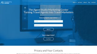 Agent Studio Marketing Center