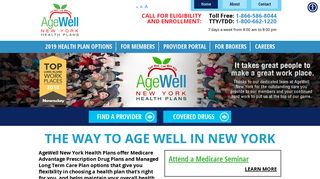 AgeWell New York – Feel Well, Live Well with AgeWell!