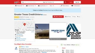 Greater Texas Credit Union - 27 Reviews - Banks & Credit Unions ...