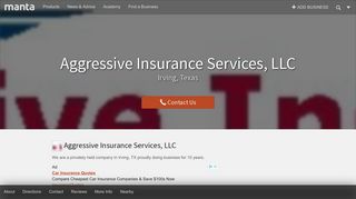 Aggressive Insurance Services, LLC - Irving, TX - Insurance Agent in ...