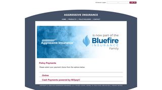 Make a Payment - Aggressive Insurance