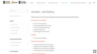 AGRHM – HR Portal – Super Pipes