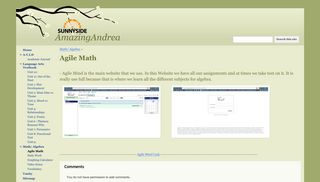 Agile Math - AmazingAndrea - Google Sites