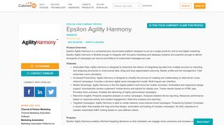 Epsilon Agility Harmony | Epsilon | CabinetM