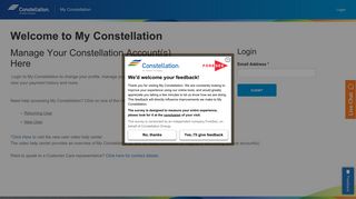 myAccount by Constellation - sign in to your constellation account