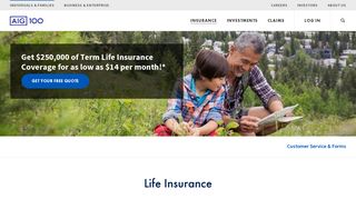 Life Insurance - Insurance from AIG in the US - AIG.com