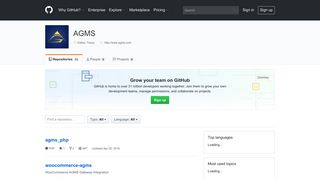 AGMS · GitHub