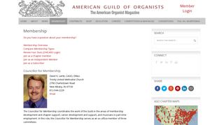 Membership - American Guild of Organists