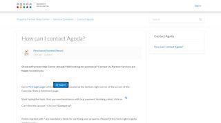 How can I contact Agoda? – Property Partner Help Center