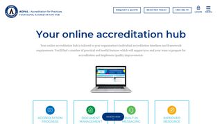 AGPAL & QIP accreditation hub