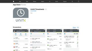 Unit4 Timesheets on the App Store - iTunes - Apple