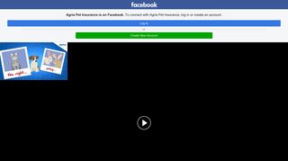 Agria Pet Insurance - Home - Facebook Touch