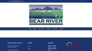 Agrian Login - Bear River Supply