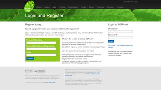 AGRI-net - Login and Register