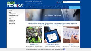 Agritechnica 2019 - For Exhibitors