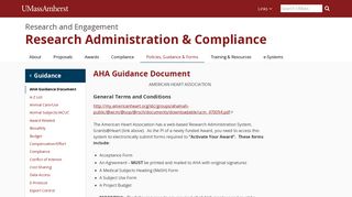 AHA Guidance Document | Research and Engagement